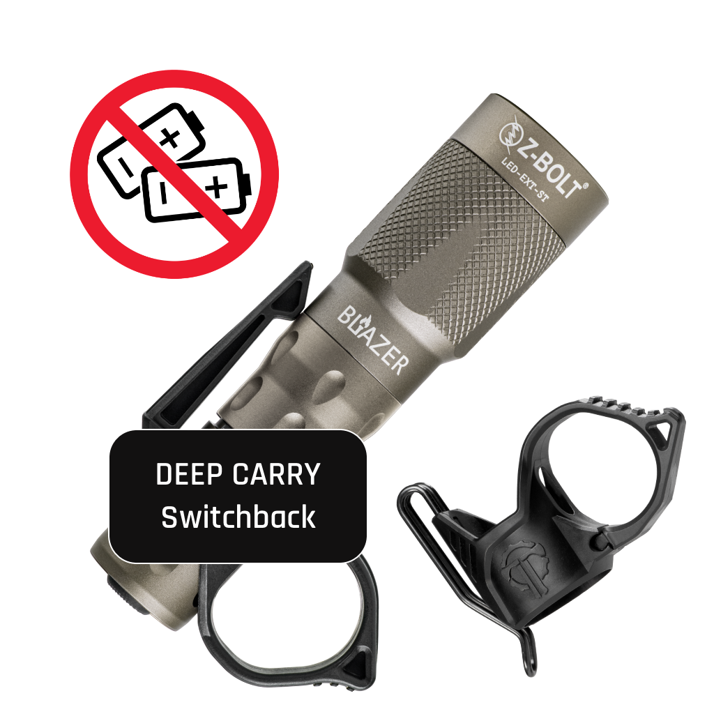 18350 LED Handheld Light for Patrol or EDC