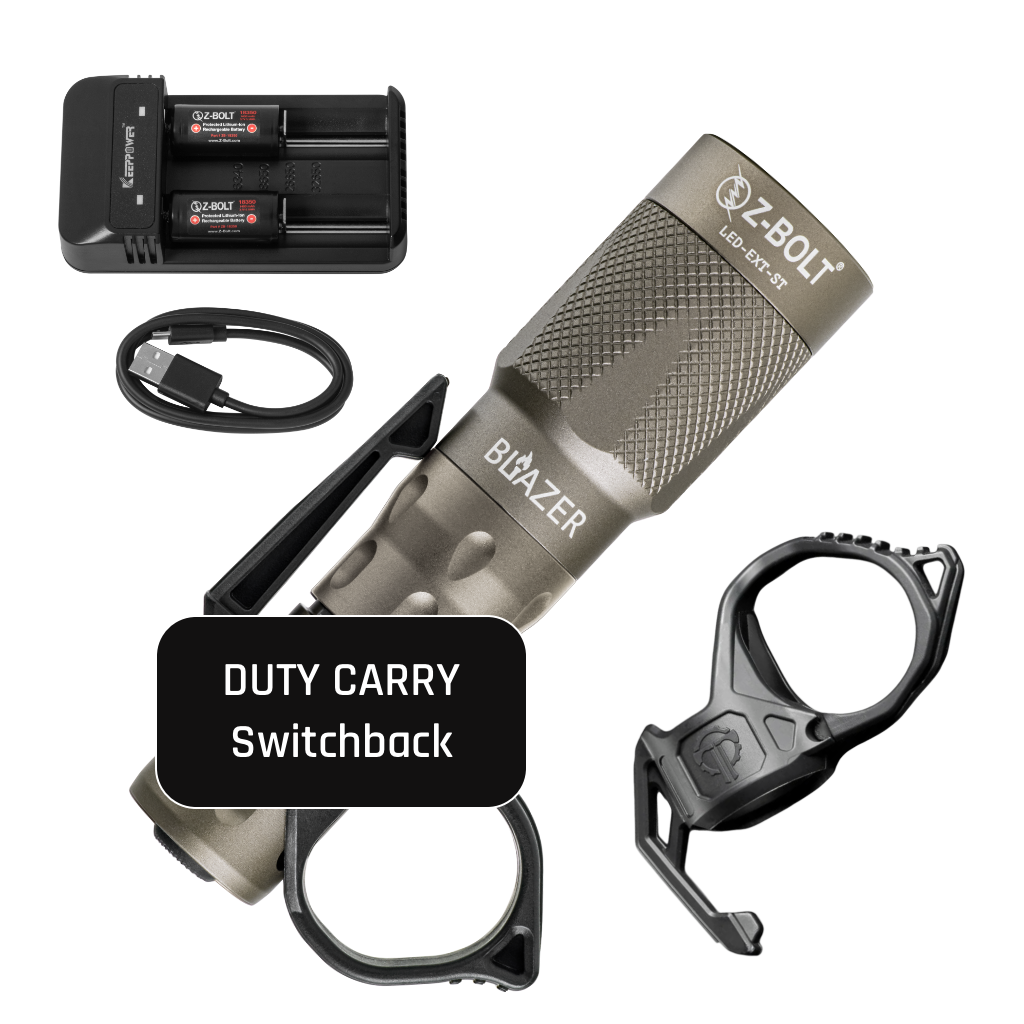 18350 LED Handheld Light for Patrol or EDC