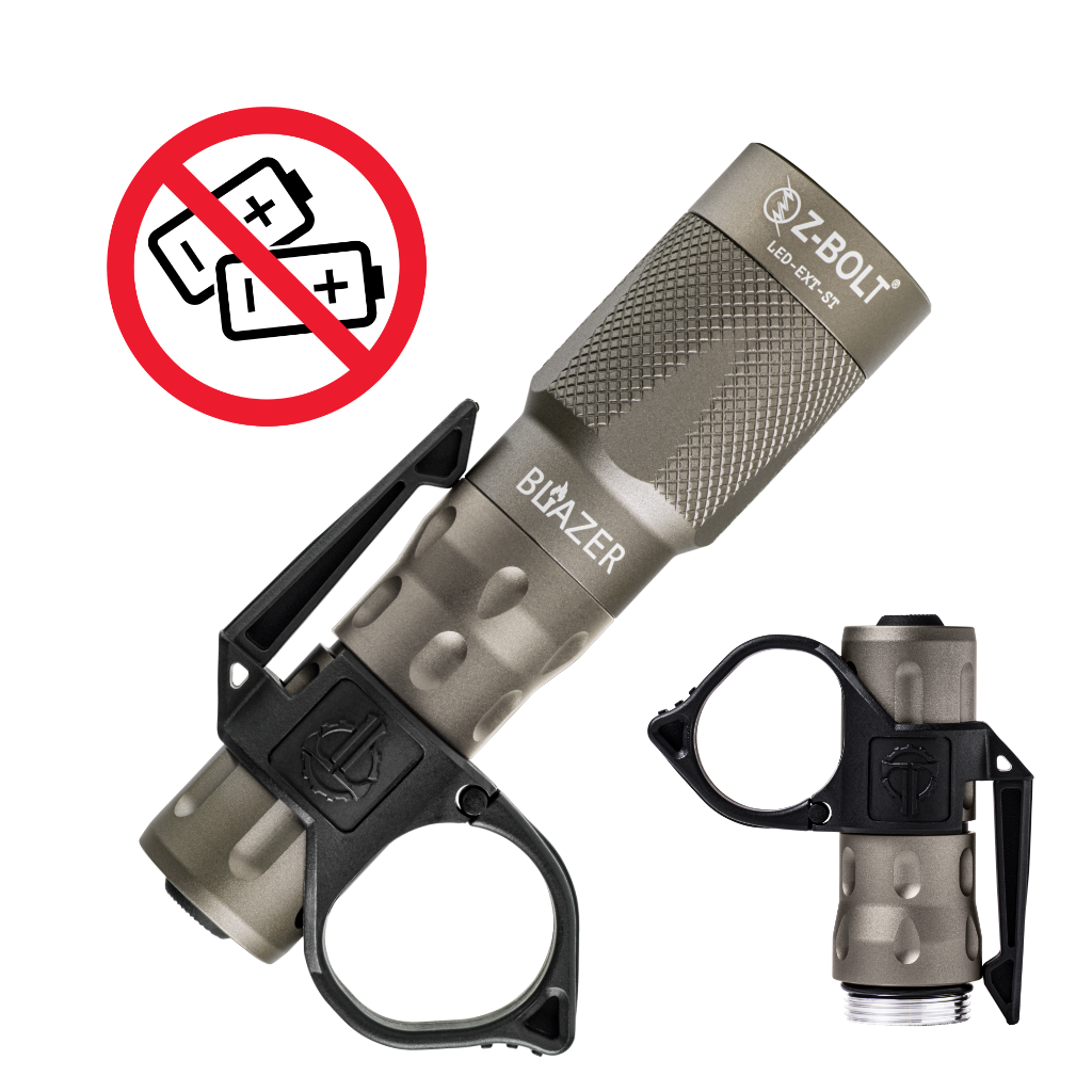 18350 LED Handheld Light for Patrol or EDC