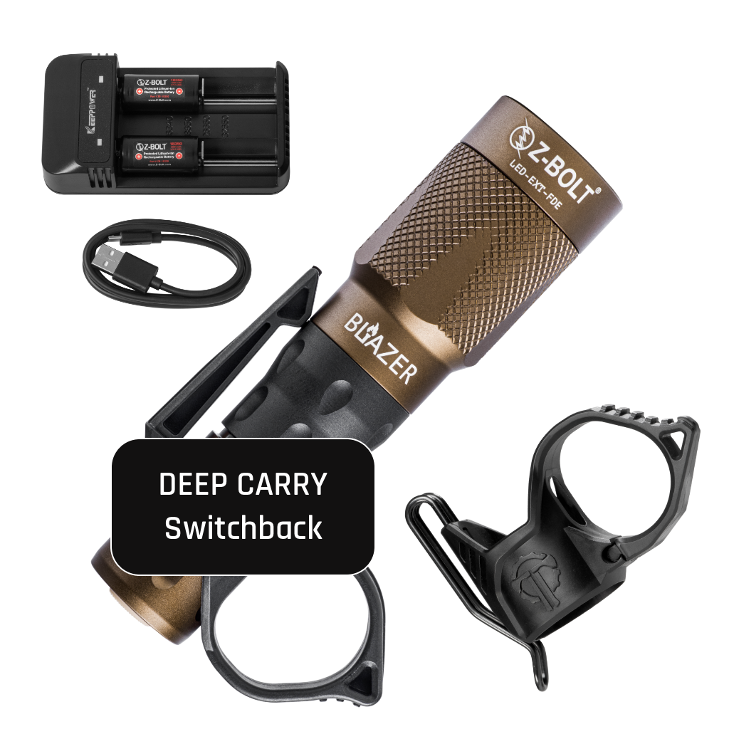 18350 LED Handheld Light for Patrol or EDC
