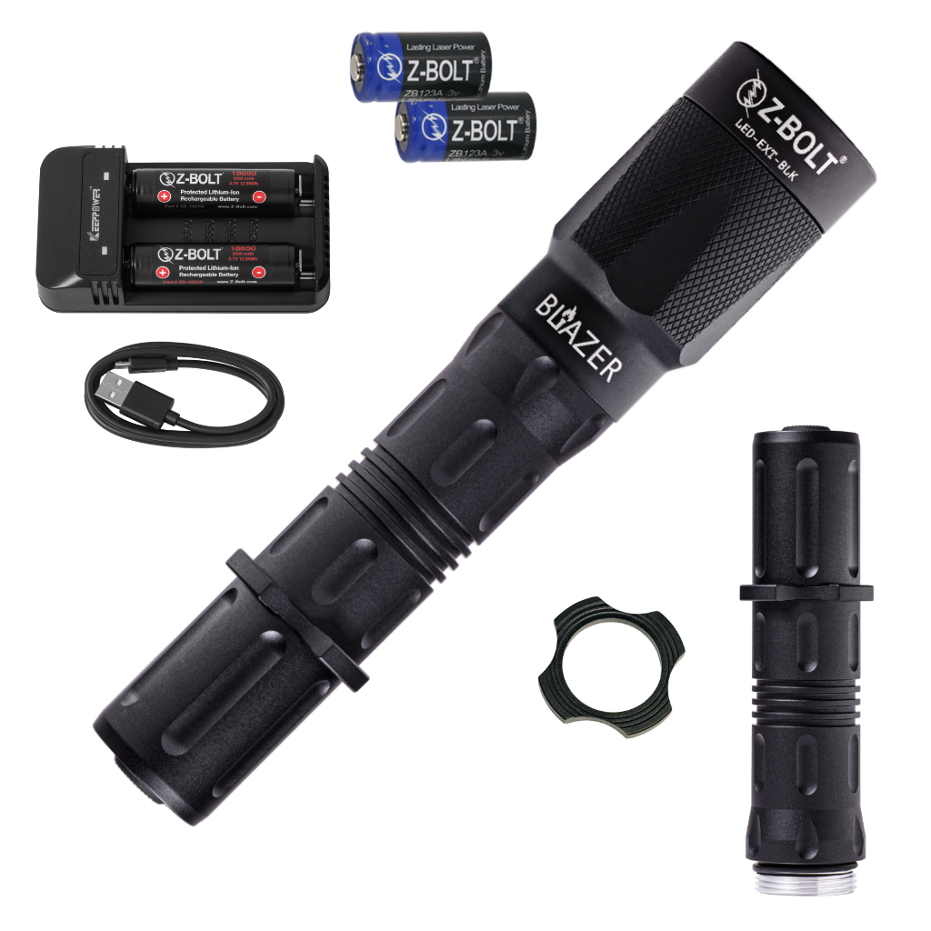 18650 LED Handheld Light for Patrol or EDC