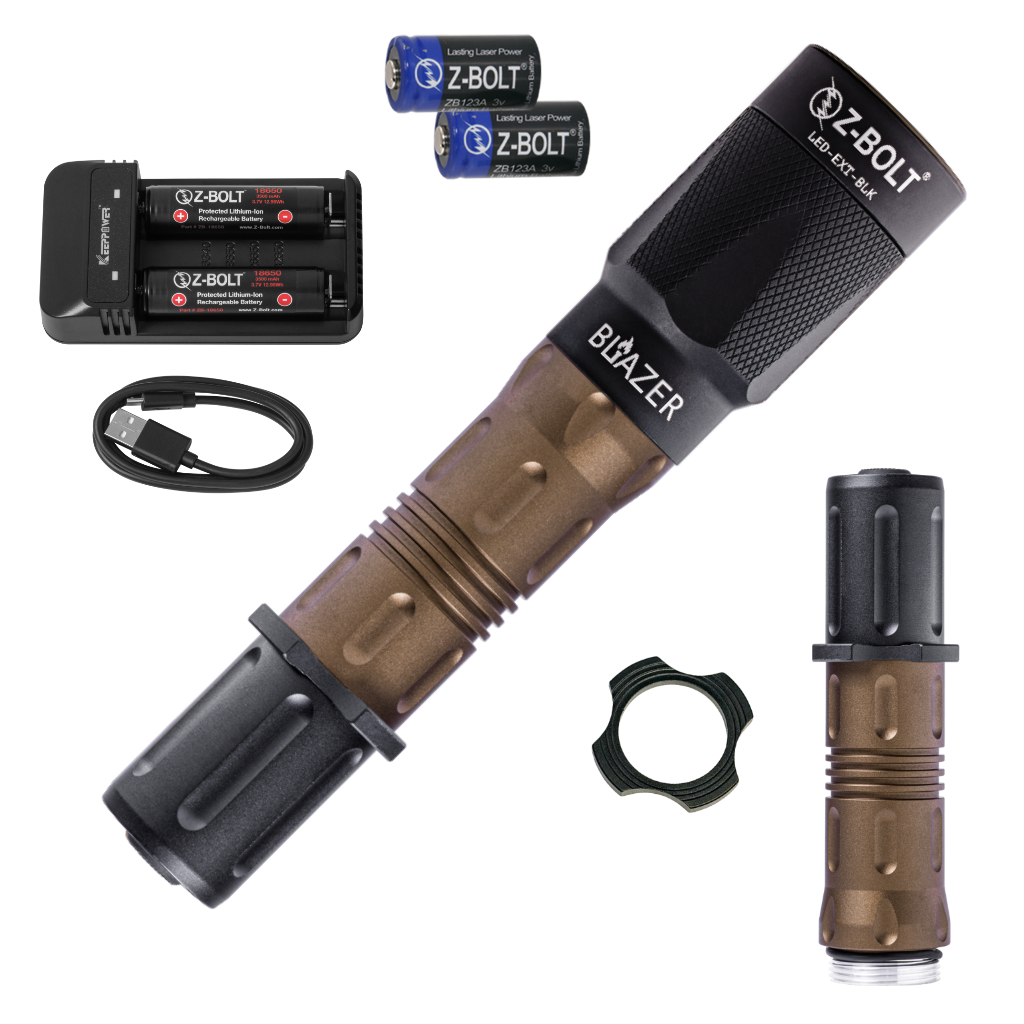 18650 LED Handheld Light for Patrol or EDC