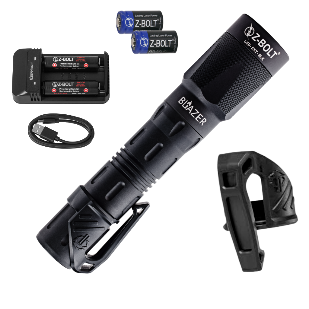 18650 LED Handheld Light for Patrol or EDC