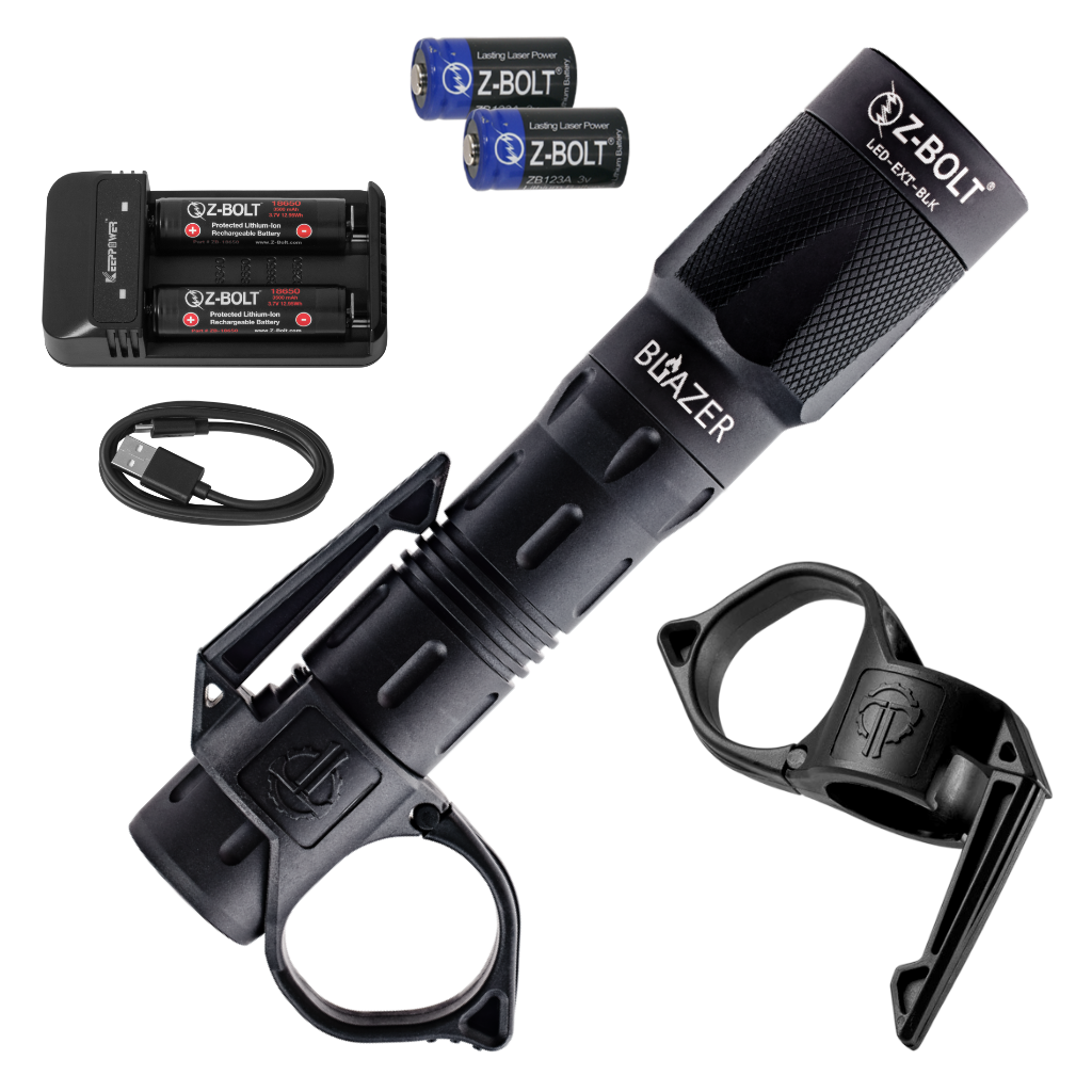 18650 LED Handheld Light for Patrol or EDC