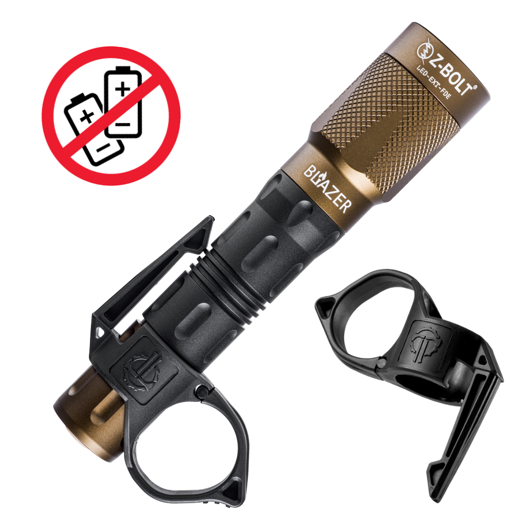18650 LED Handheld Light for Patrol or EDC