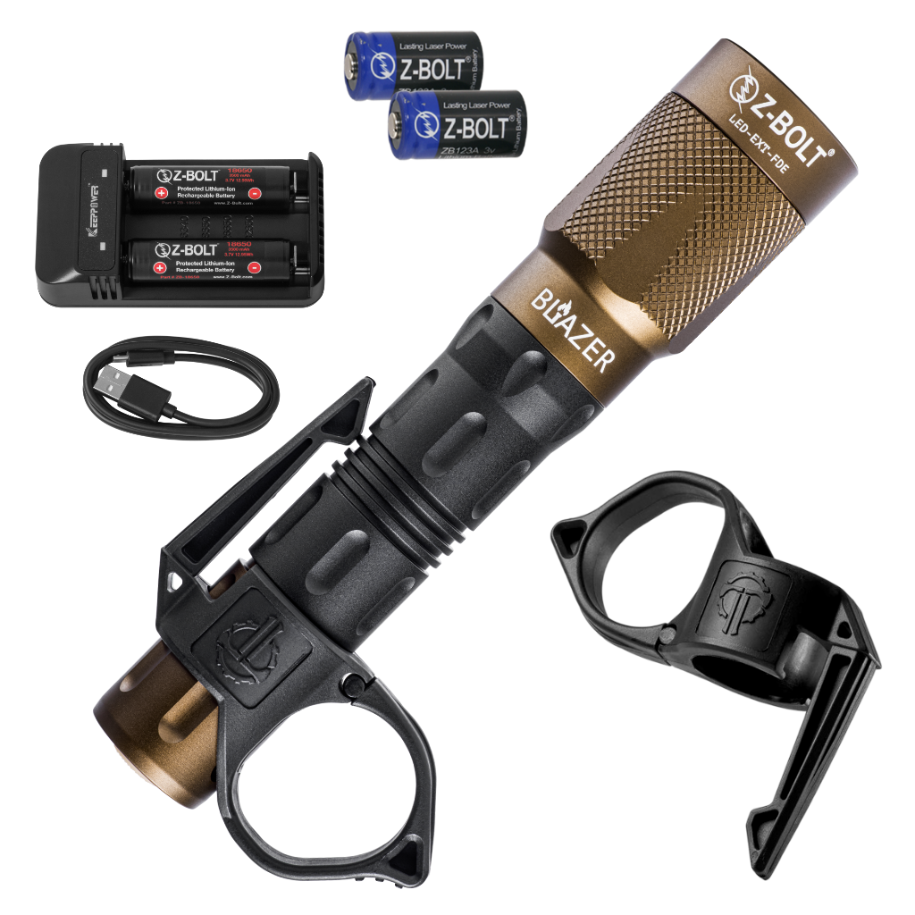 18650 LED Handheld Light for Patrol or EDC