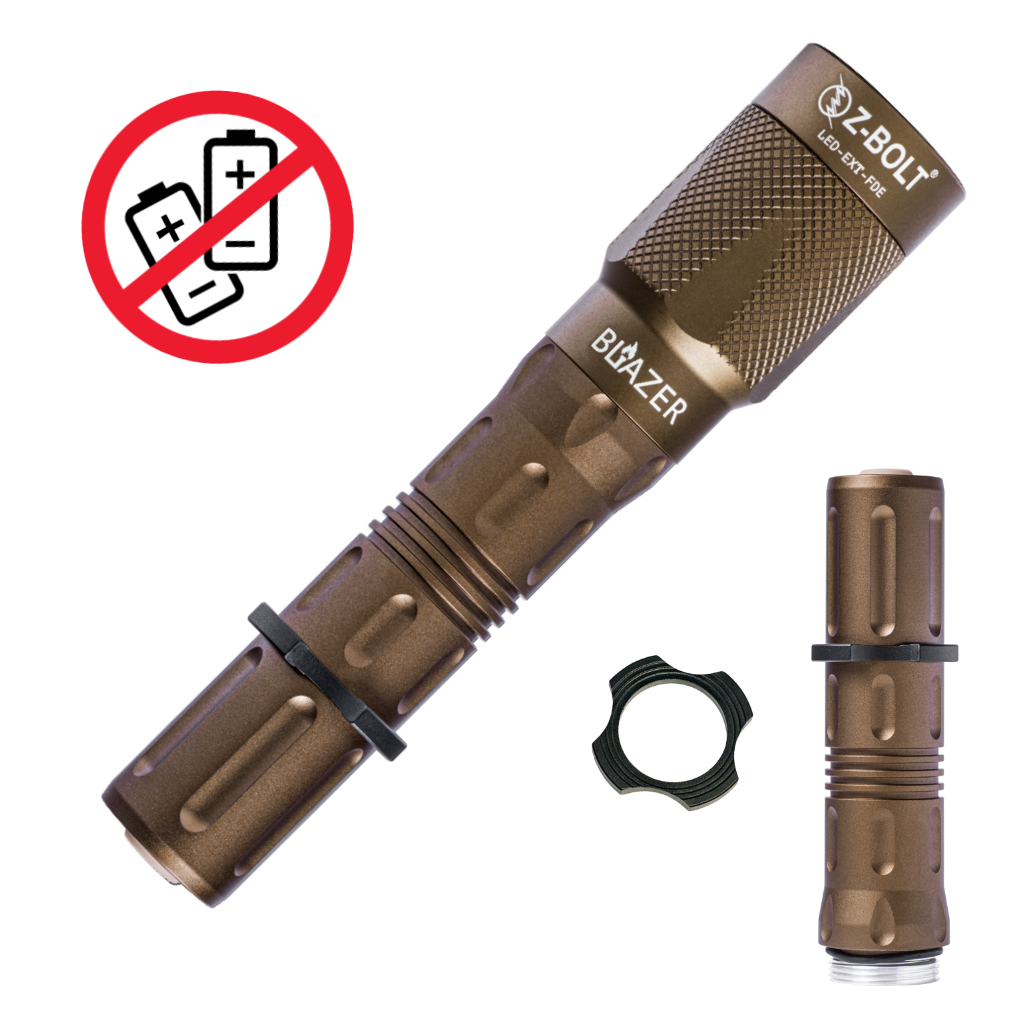 18650 LED Handheld Light for Patrol or EDC