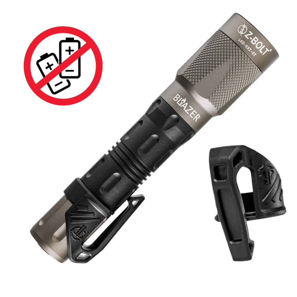 18650 LED Handheld Light for Patrol or EDC