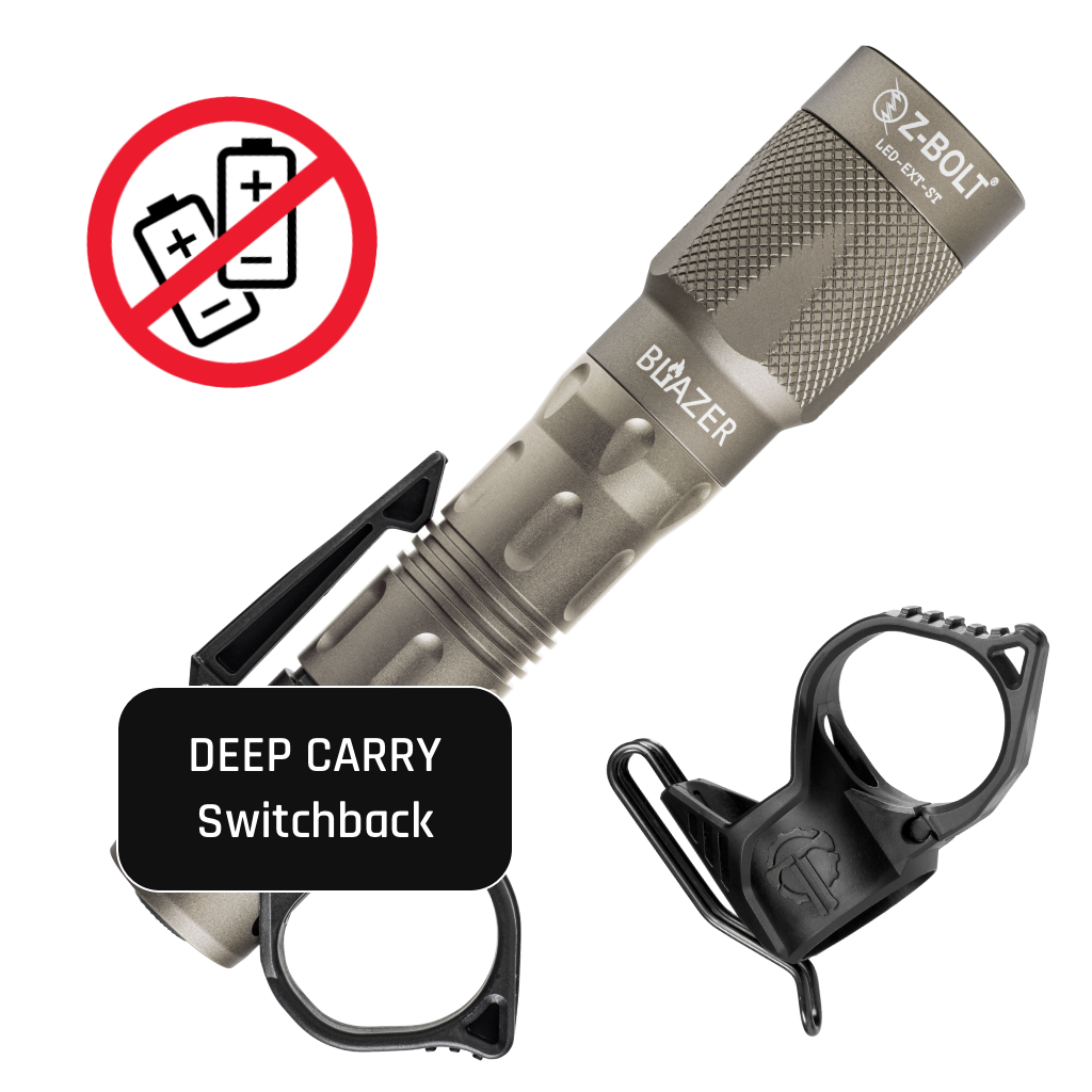 18650 LED Handheld Light for Patrol or EDC