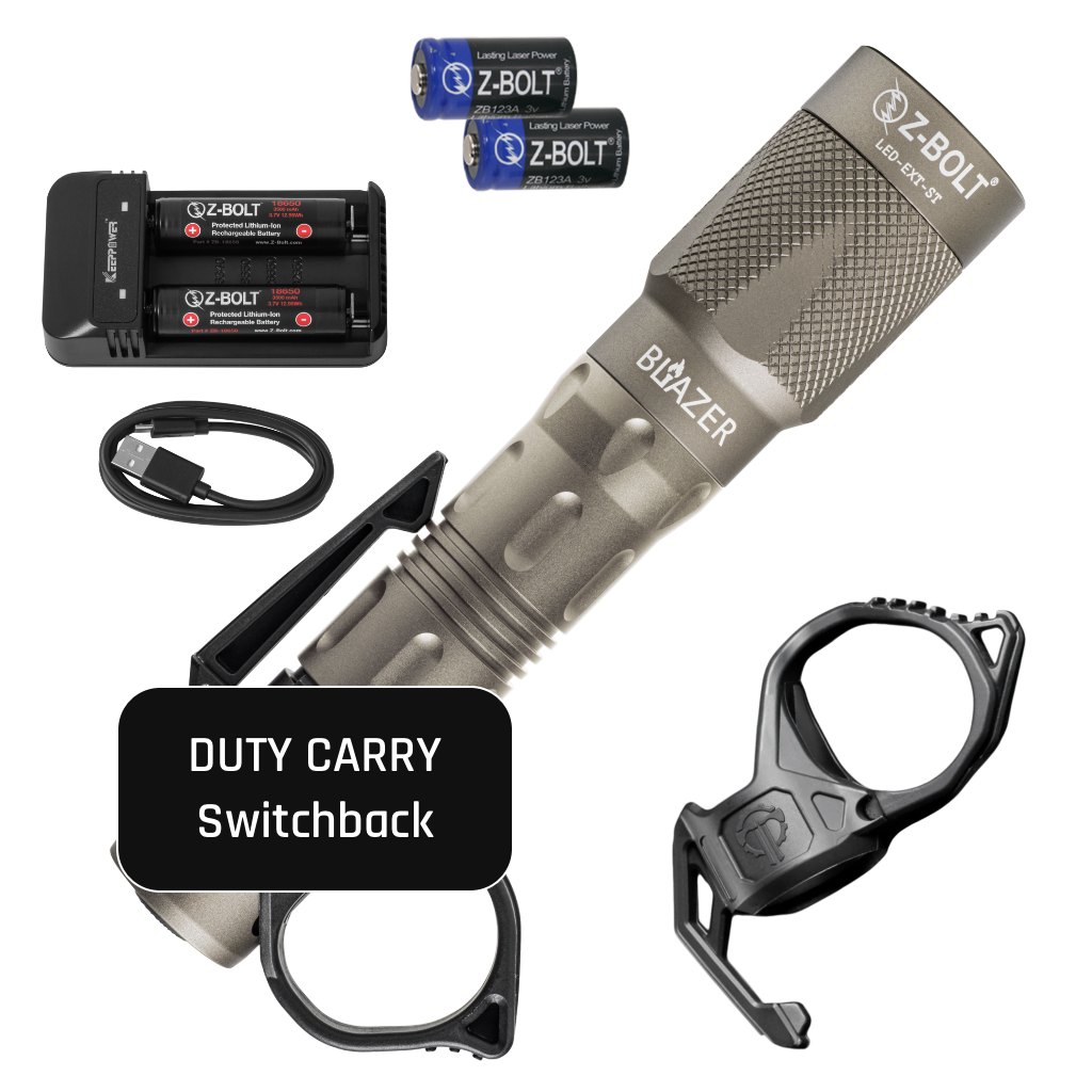 18650 LED Handheld Light for Patrol or EDC