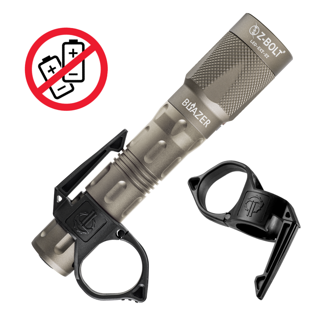 18650 LED Handheld Light for Patrol or EDC