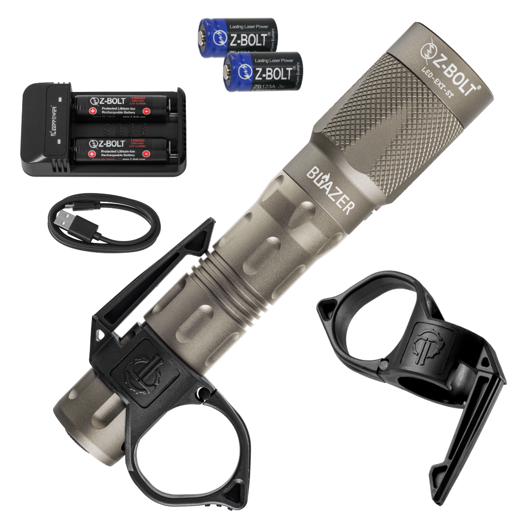 18650 LED Handheld Light for Patrol or EDC
