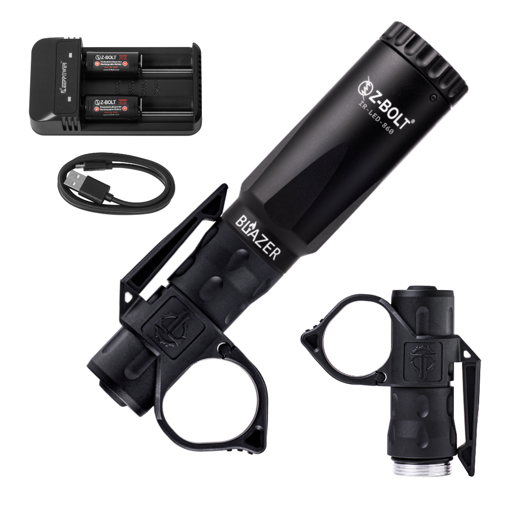 BLAZER I - LED IR Illuminators - Thyrm Clips, HANDHELD (IP65)