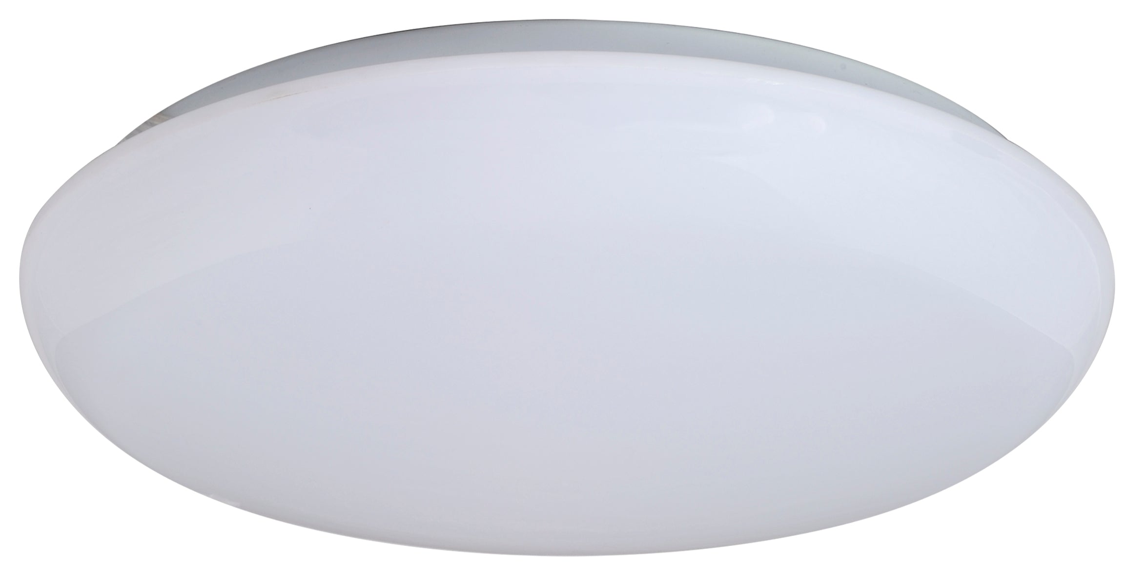 Amax Lighting 11&quot; Dimmable Led Cloud Fixture - White, Damp Location, Smooth Diffuser, Twist Lock