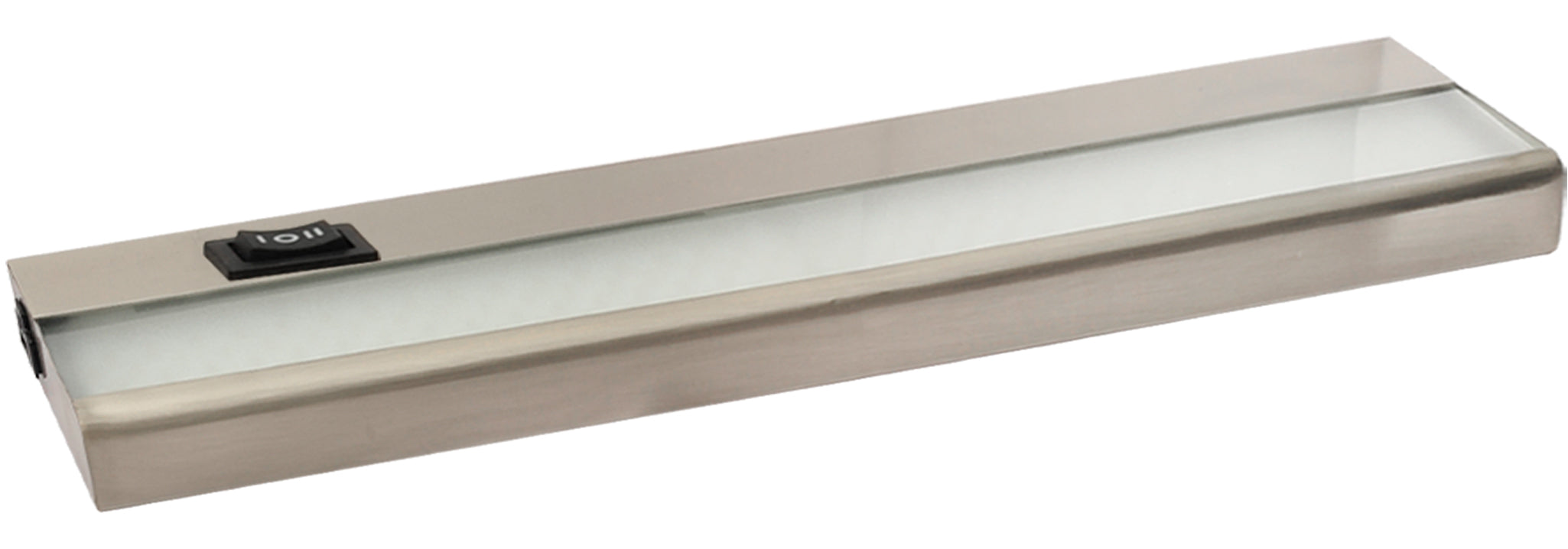 Amax Lighting Led Under Cabinet Light, 5W 4000K, 300 Lumens, Nickel Finish