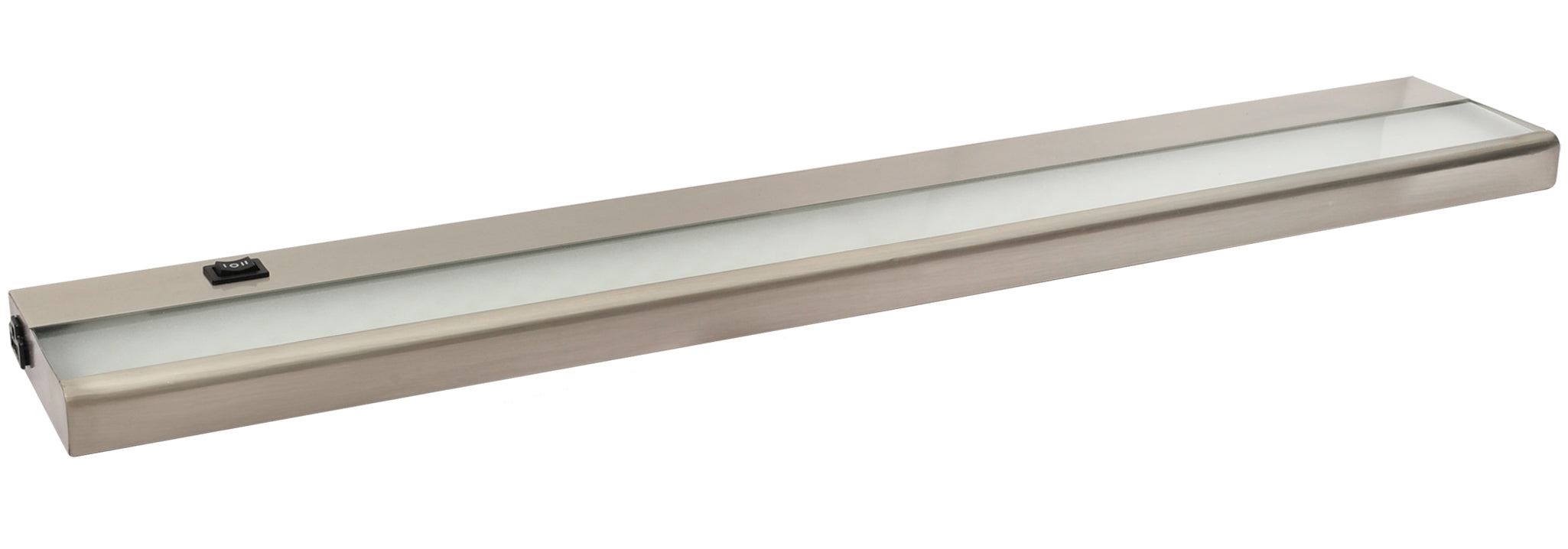 Amax Lighting 13W Led Under Cabinet Light, 4000K, 840 Lumens, Nickel Finish