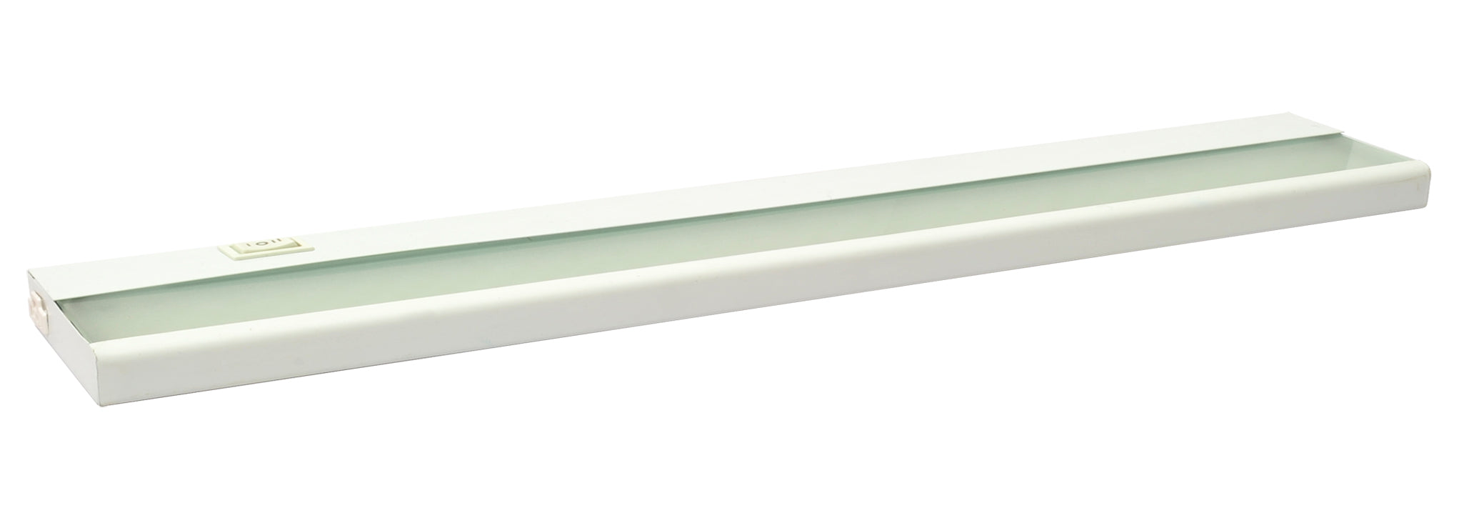 Amax Lighting 13W Led Under Cabinet Light, 4000K, 840 Lumens, White Glass Finish
