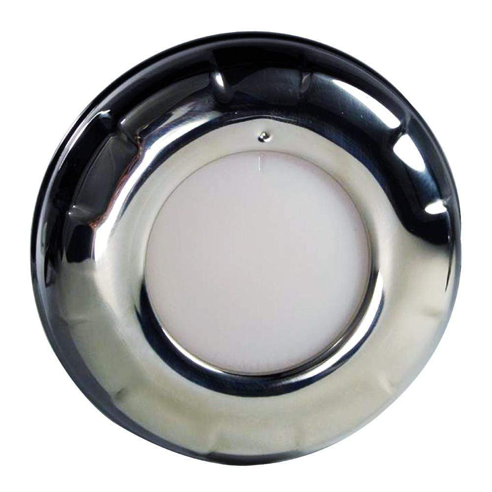 Lumitec Aurora Dome Light White Led Stainless Finish 12V