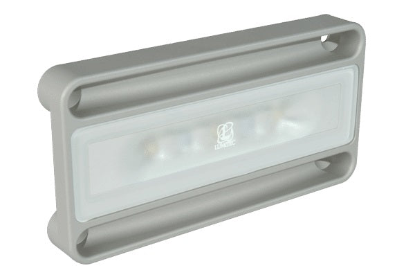 Lumitec Nevis2 Engine Room White/Blue Led Light Brushed Finish 12/24V