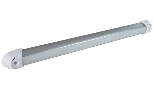 Lumitec Rail2 12'' Rail Light Warm White Led Brushed Finish 12/24V