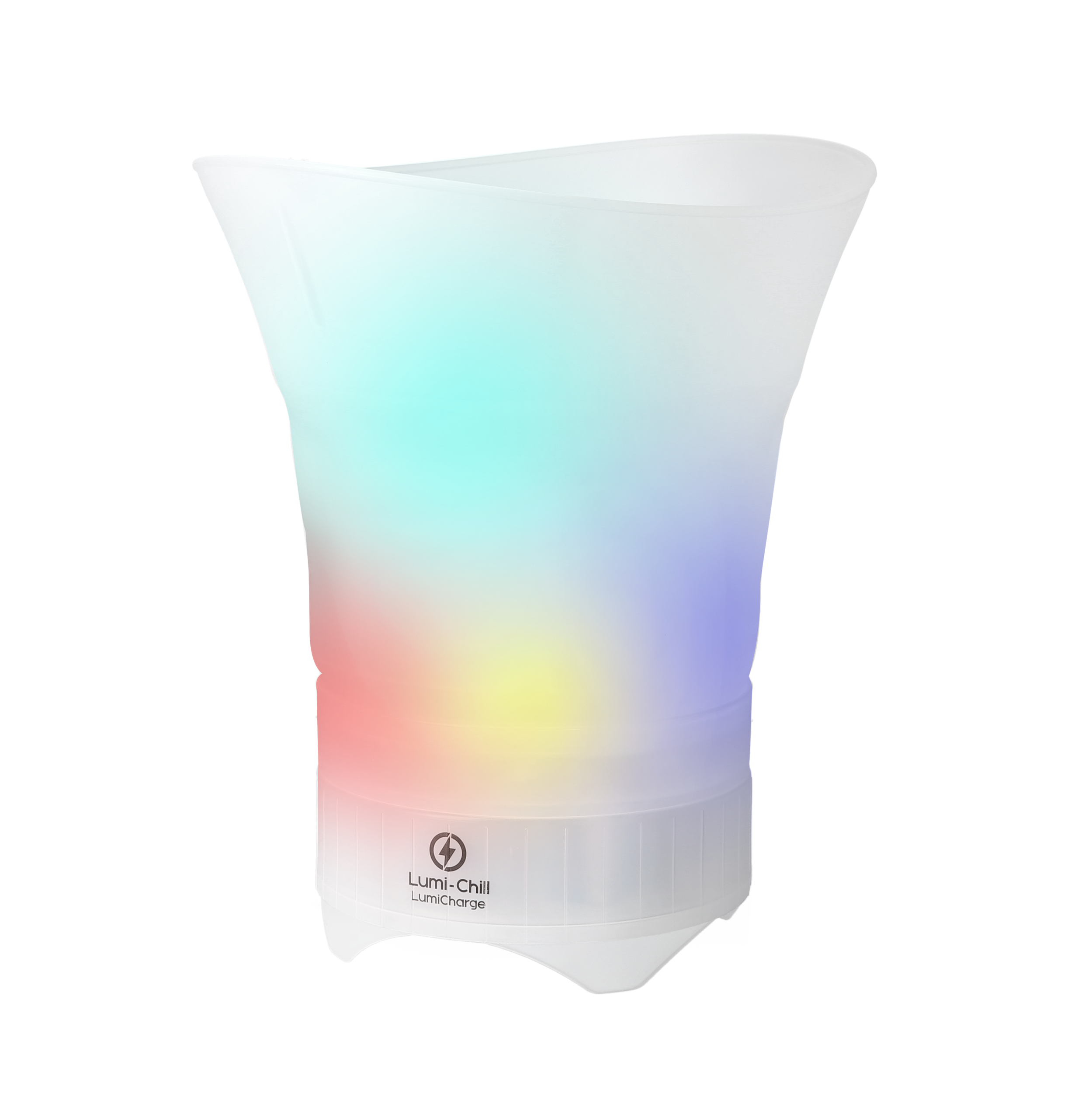 Lumi Chill Collapsible Ice Bucket & Bluetooth® Speaker with LED Party Light
