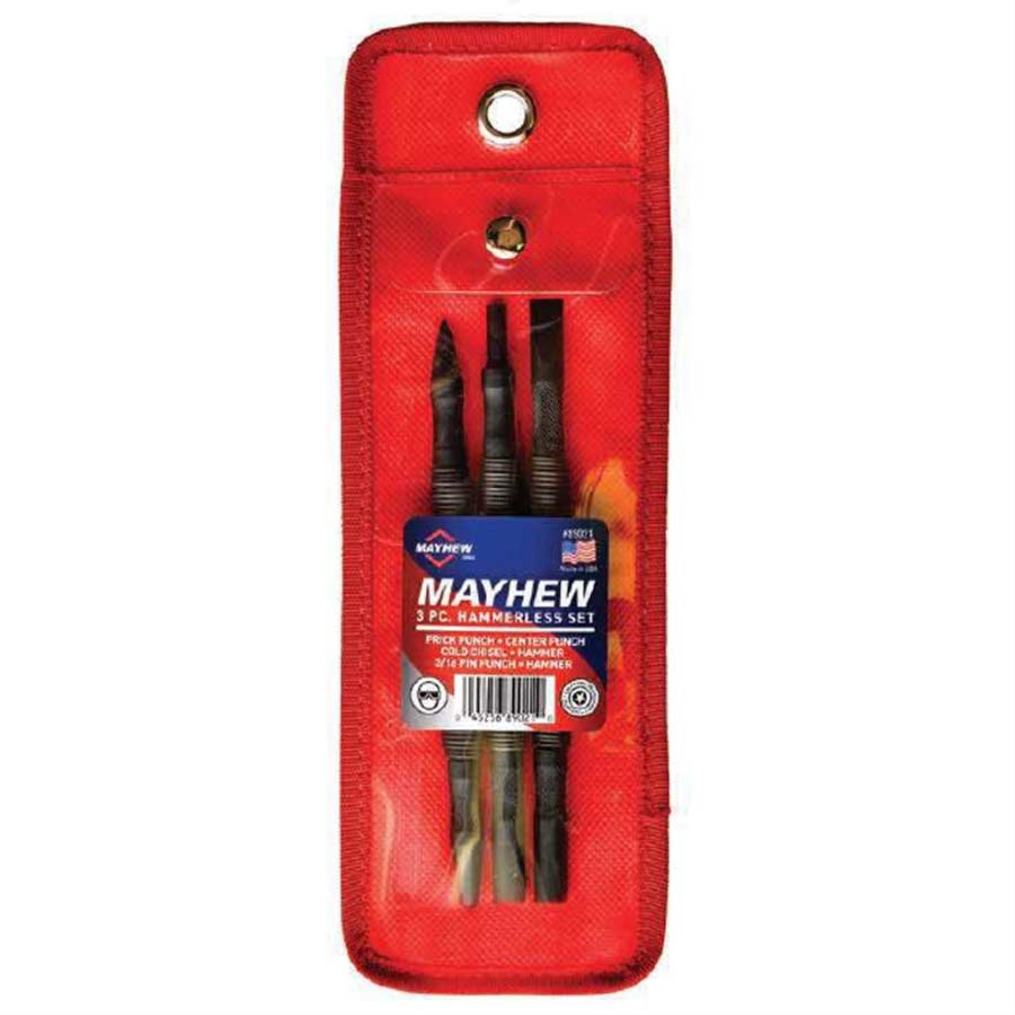SET PUNCH HAMMERLESS 3 PIECE