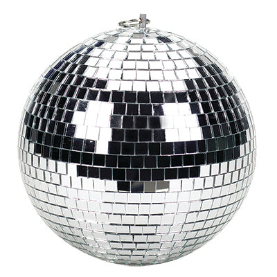 Visual Effects Ind. 8" Mirrored Disco Ball - Glass, Party Decor, Event Lighting