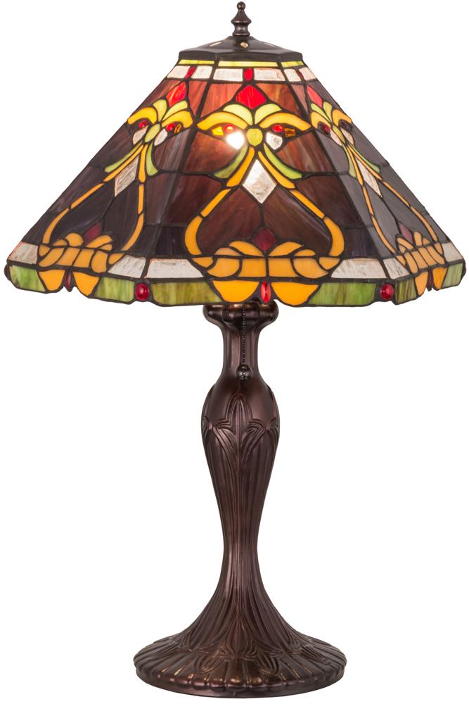 Meyda Tiffany 162203 23 x 16 in greenbriar Oak Middleton Table Lamp