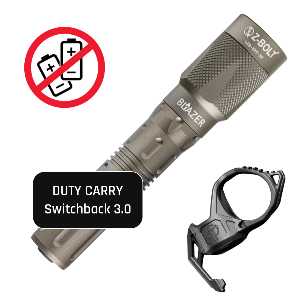 18650 LED Handheld Light for Patrol or EDC