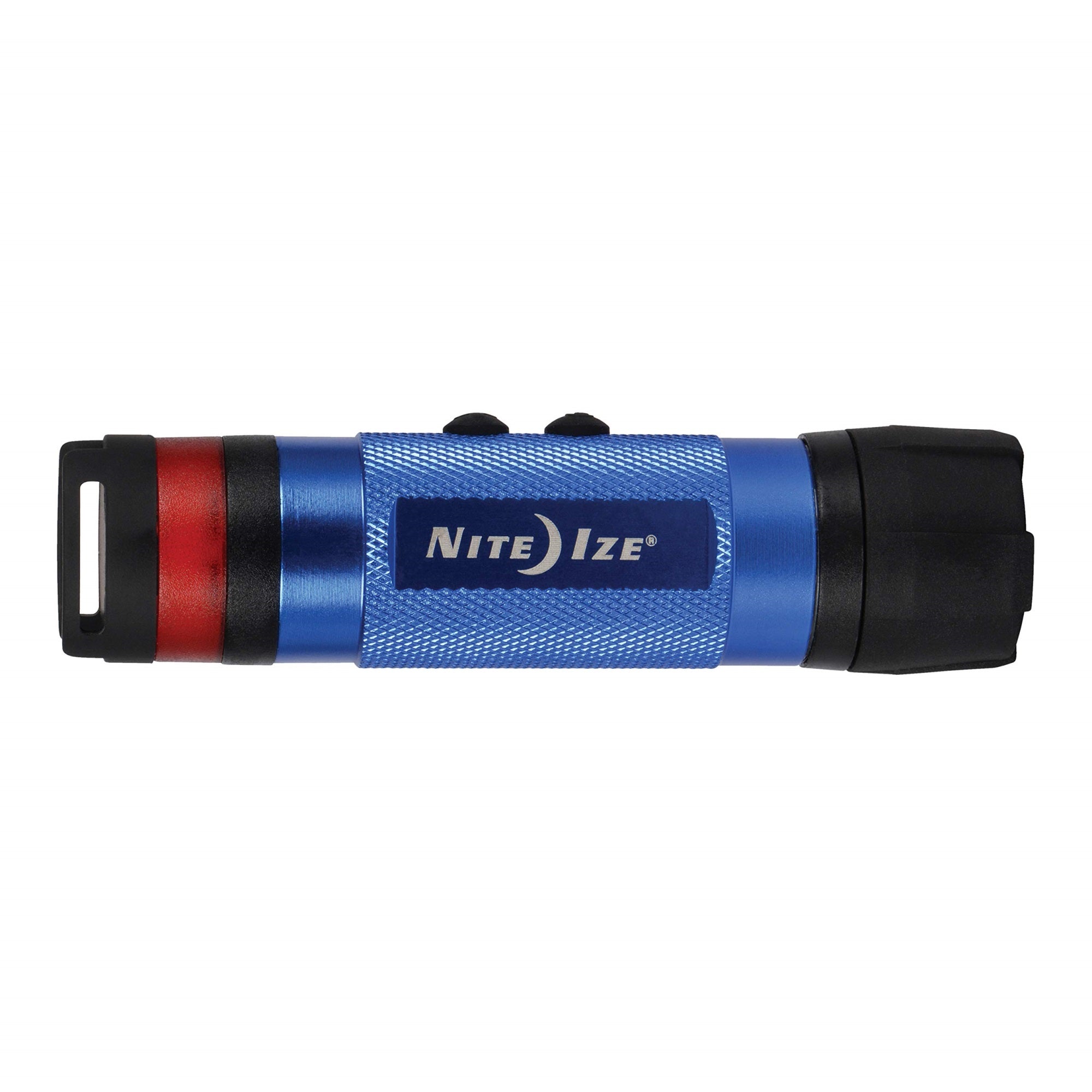 Nite Ize Radiant 3-in-1 LED Mini Flashlight, 80 Lumen, Aluminum, Blue, Model NL1A-03-R7