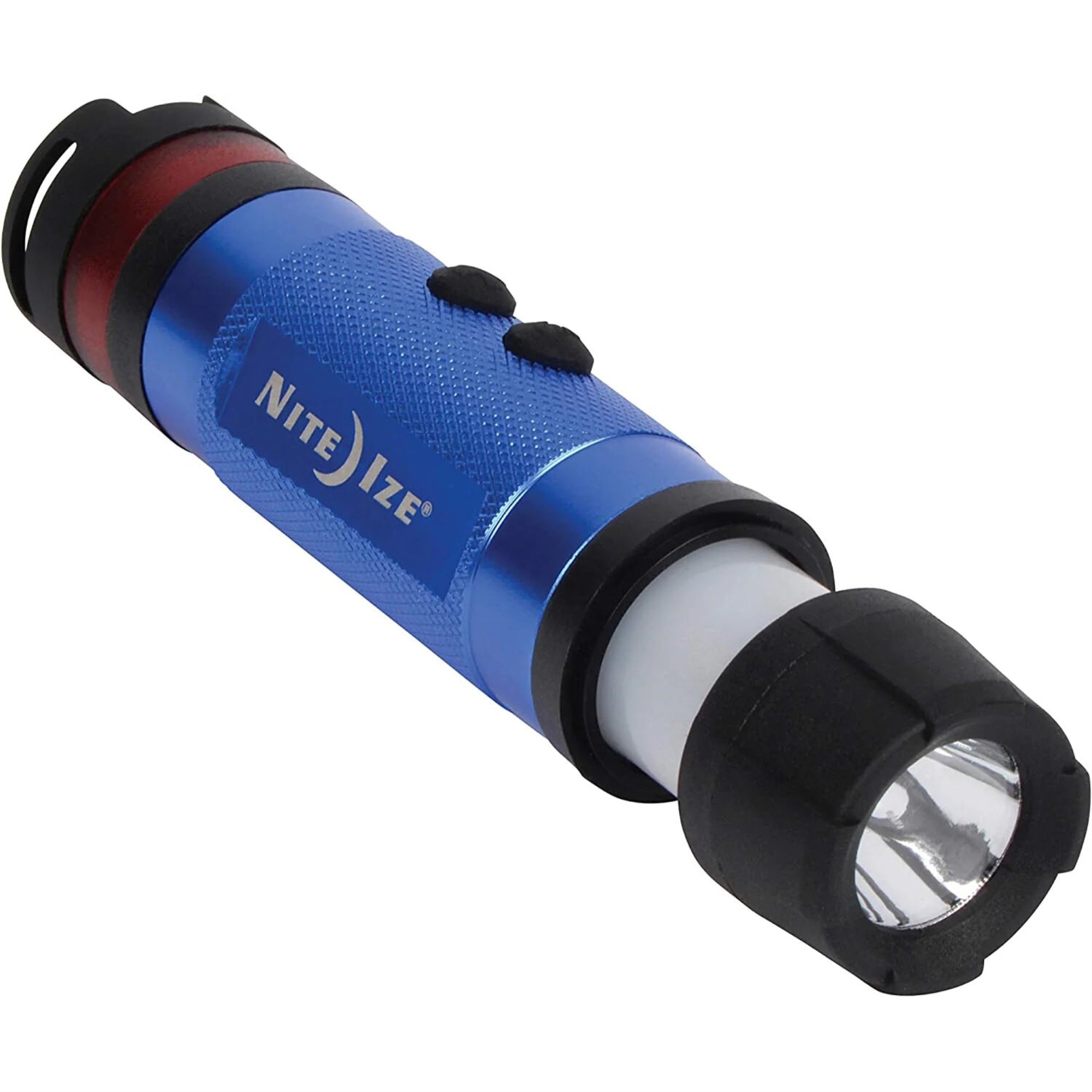 Nite Ize Radiant 3-in-1 LED Mini Flashlight, 80 Lumen, Aluminum, Blue, Model NL1A-03-R7
