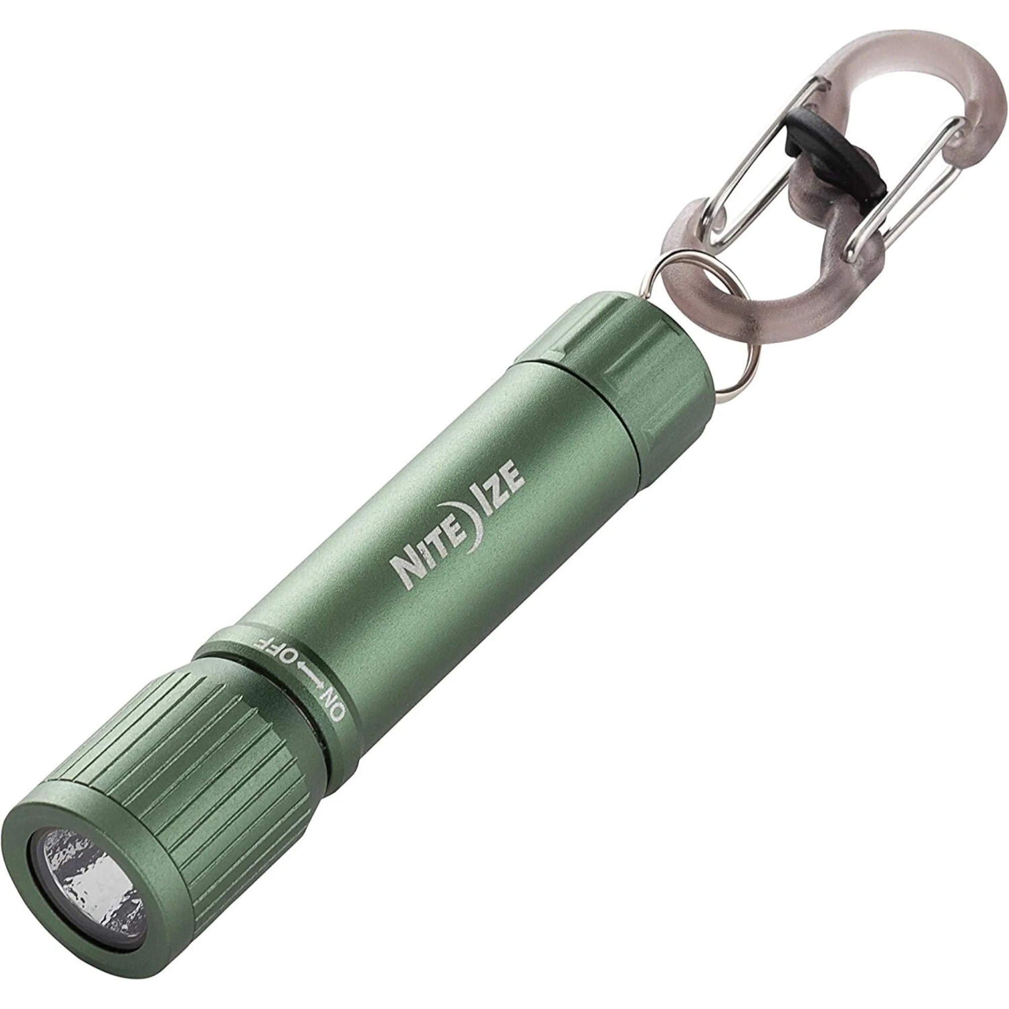 Nite Ize Radiant 100 Keychain Flashlight - 100 Lumen Waterproof Mini Flashlight - Olive - Model R100F-08-R7