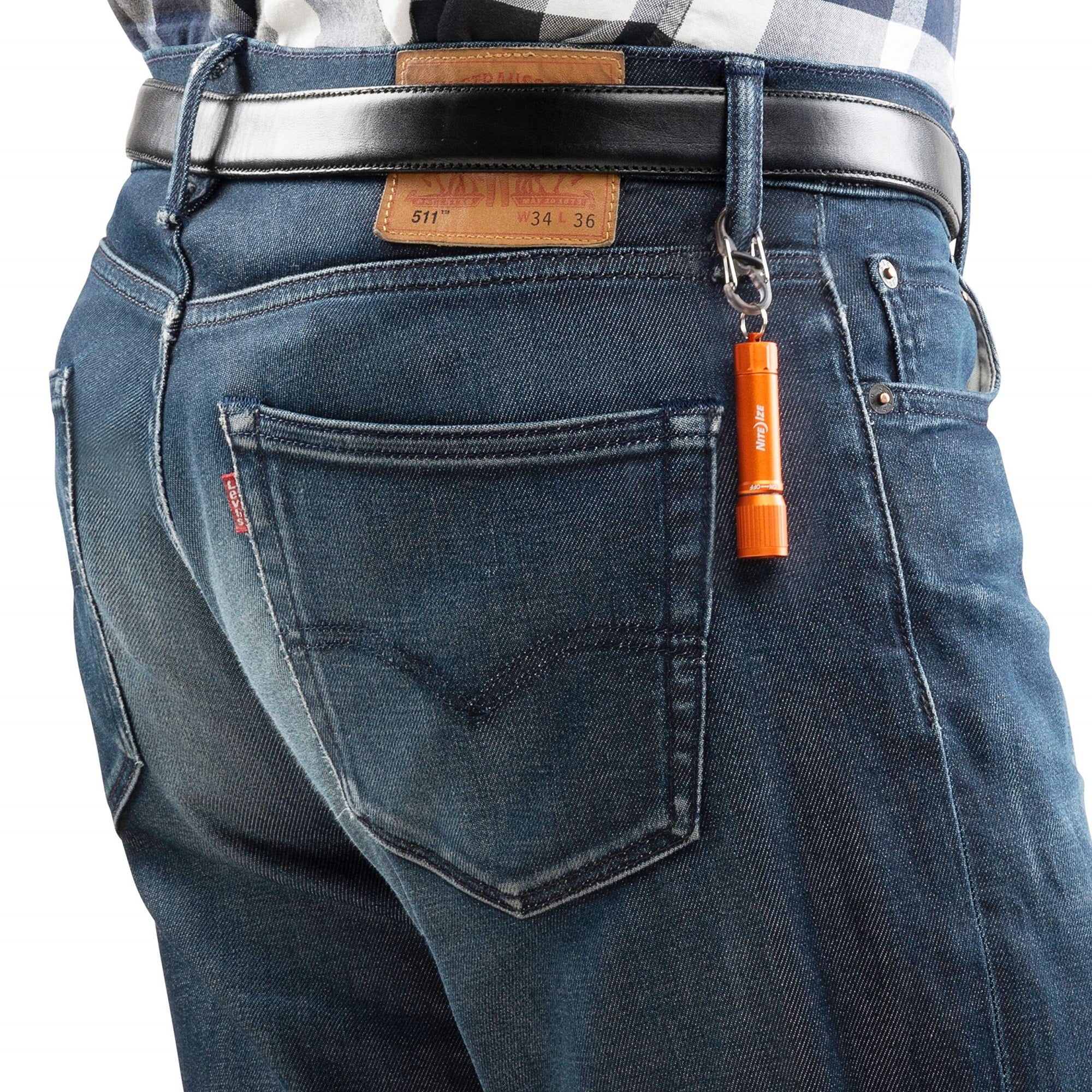2022 NITE IZE Radiant 100 Keychain Flashlight, Orange, MAP:$ 15.99
