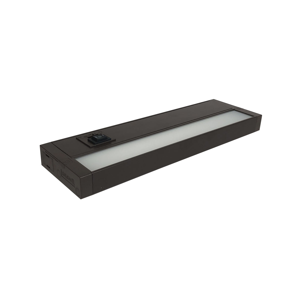 Nora Nudtw-8818/23345Bz Ledur Selectable Cct & Output 120V Edge-Lit Led Undercabinet, 2700/3000/3500/4000/5000K (Bronze, 18&quot;)