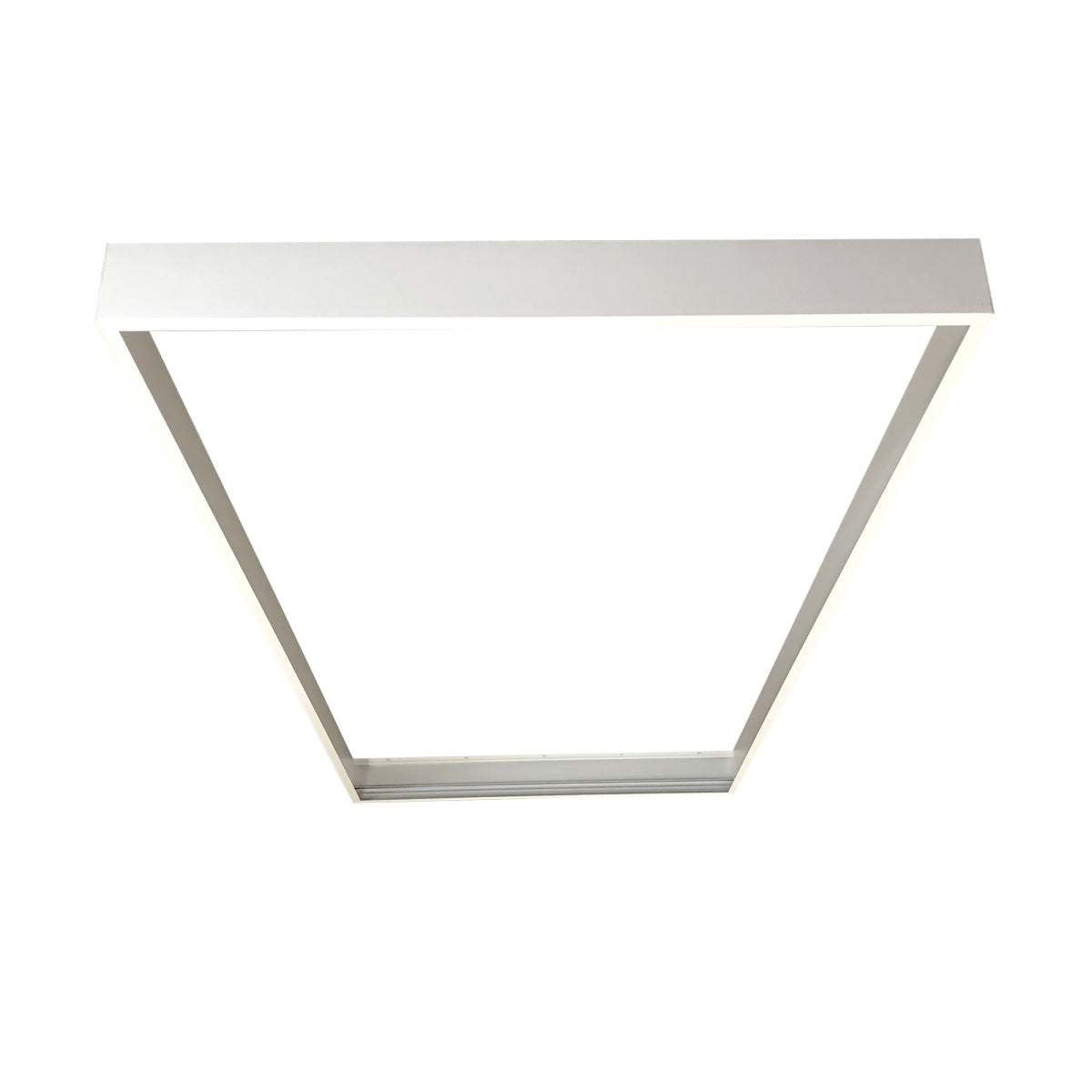 Nora Lighting Slide-in Frame for Surface Mounting Edge-Lit & Back-Lit Panels, 2x4 in., White