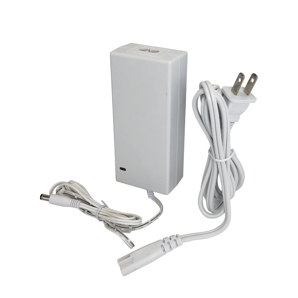 Nora Lighting Napk-560W-12 12V 60W Cord Direct Plug-In Tabletop Driver, White