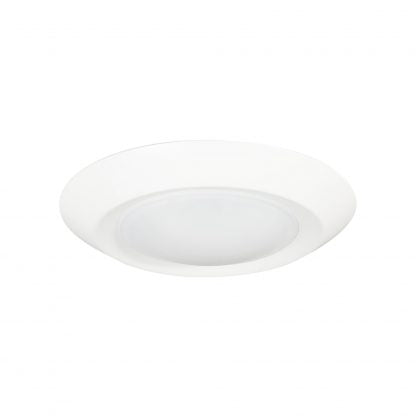 NORA LED Surface Mount Light, 900 Lumens, Aluminum, 6in Regressed, 2700K, Model NLOPAC-R6REGT24