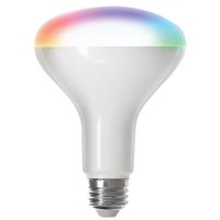 Feit Electric BR30 Smart Flood Light Bulb, WiFi Color Changing, Dimmable, 65W, RGBW, 1 Count
