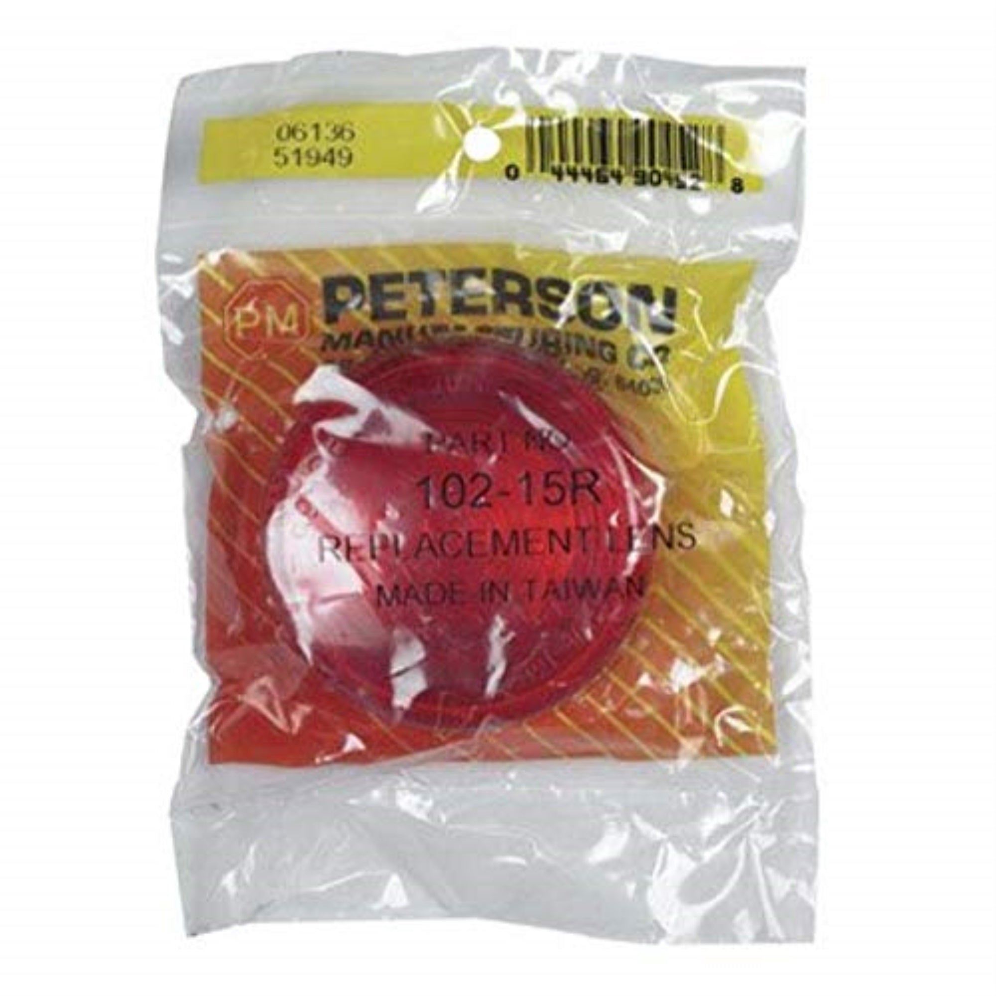 Peterson Manufacturing 10215R Replacement Lens - Multi Color