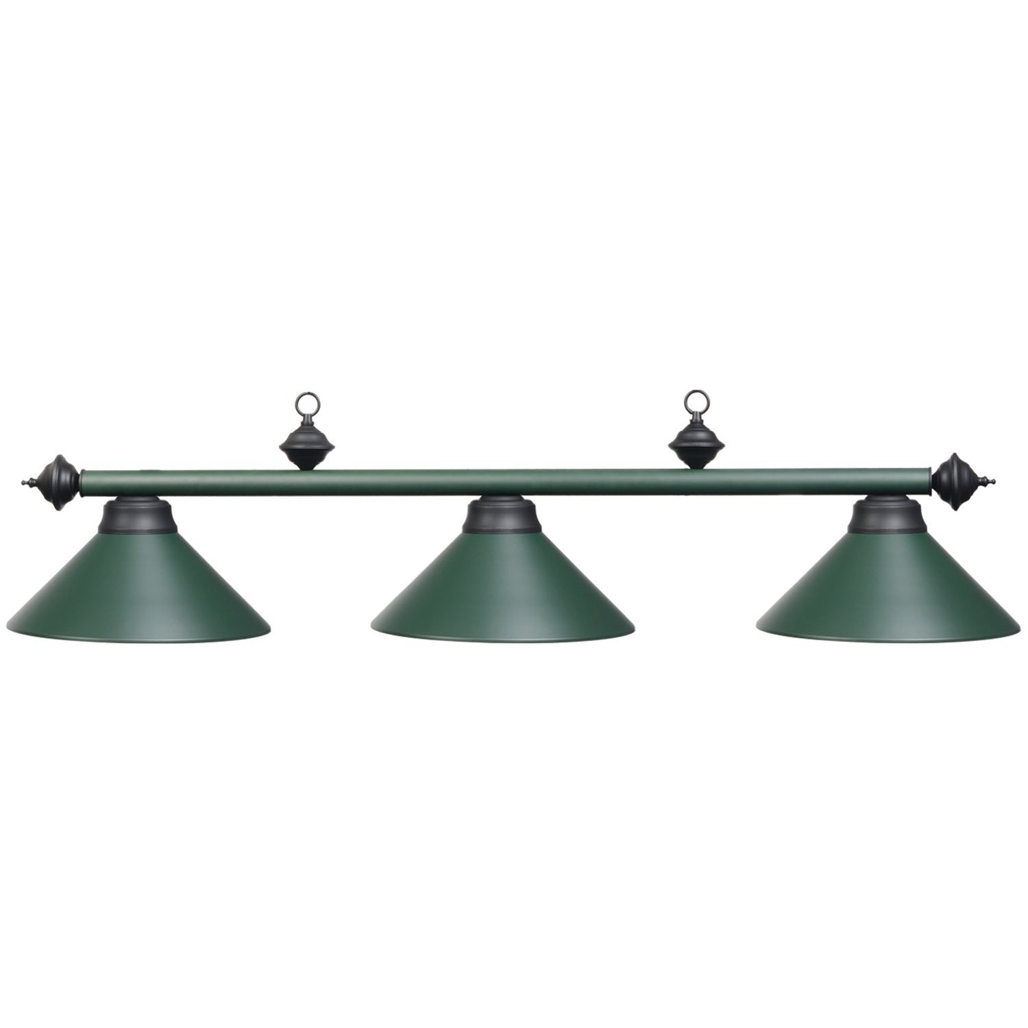54'' 3LT BILLIARD LIGHT- MATTE GREEN