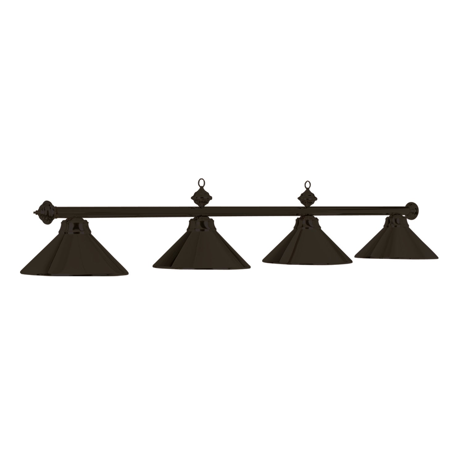 78'' 4 LT BILLIARD LIGHT-MATTE BLK/ MATTE BLACK