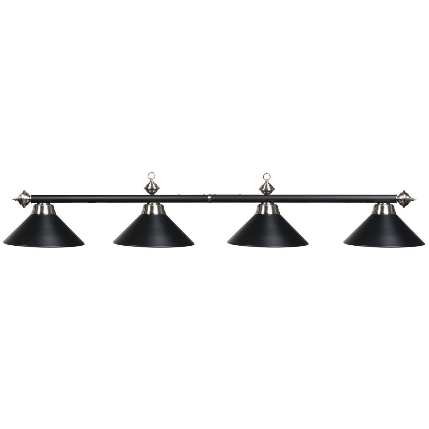 78'' 4 LT BILLIARD LIGHT-MATTE BLK/ ST