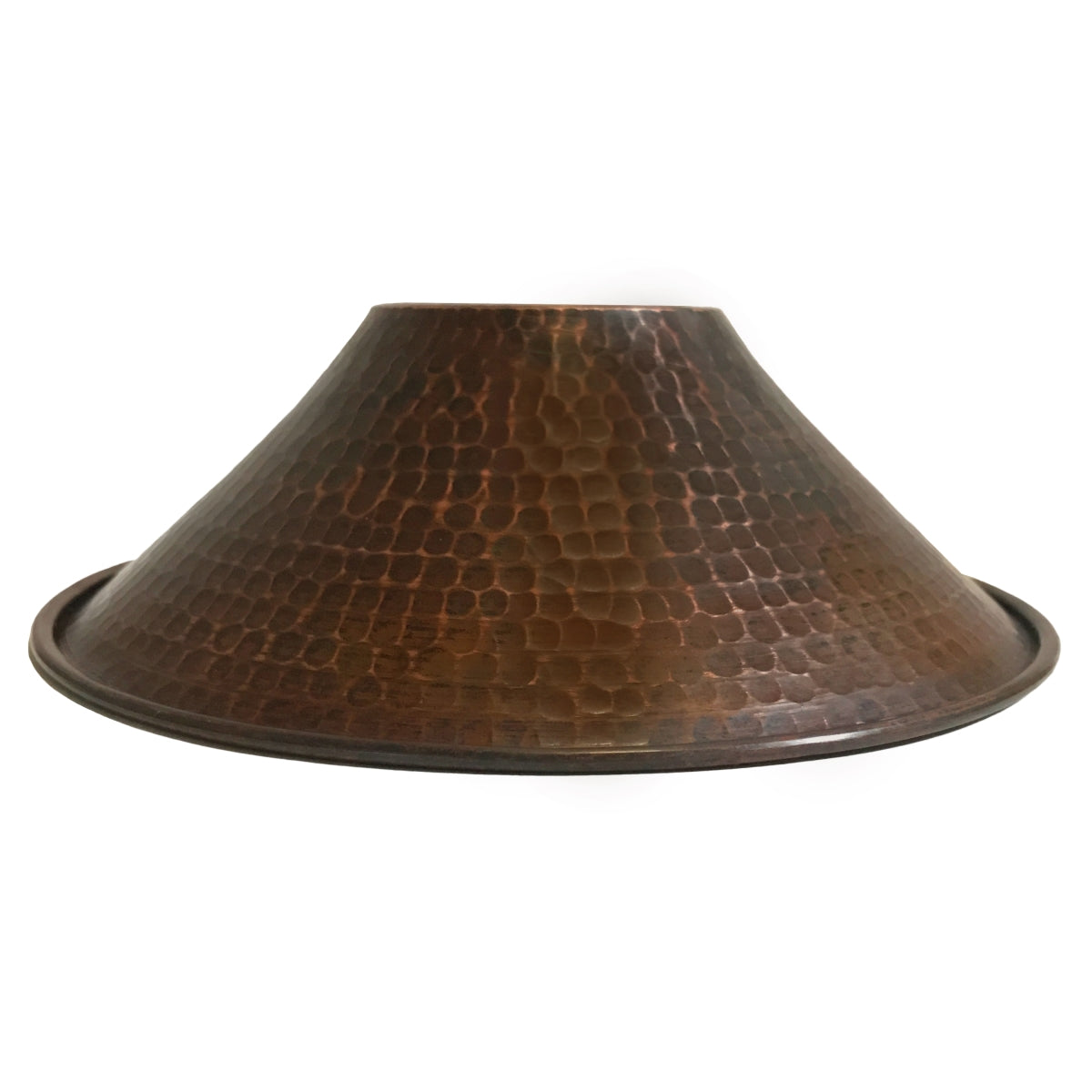 Premier copper Products SH-L500DB Oil Rubbed Bronze Hand Hammered copper 9 in cone Pendant Light Shade-New