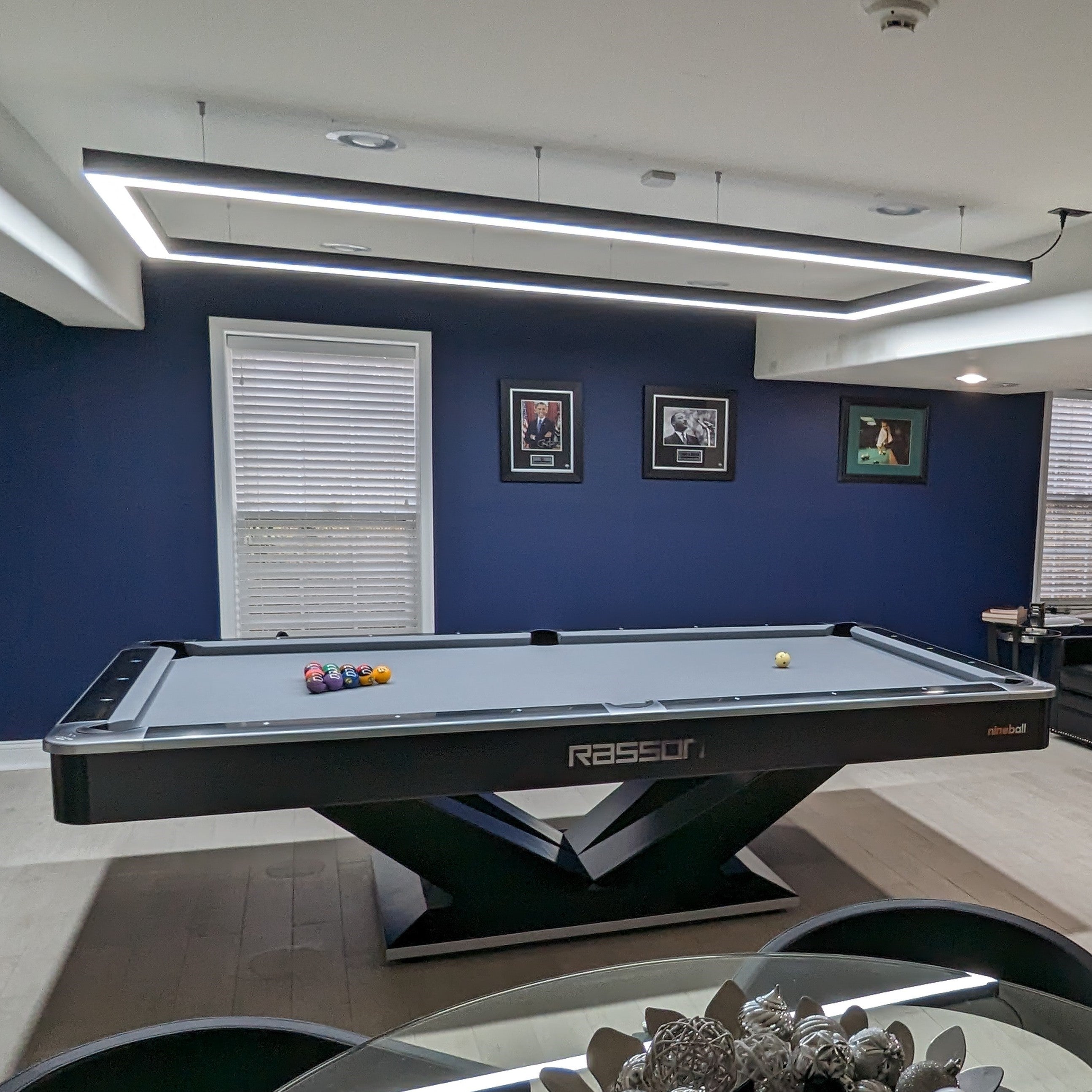 9FT Perimeter Billiard® LED Pool Table Light