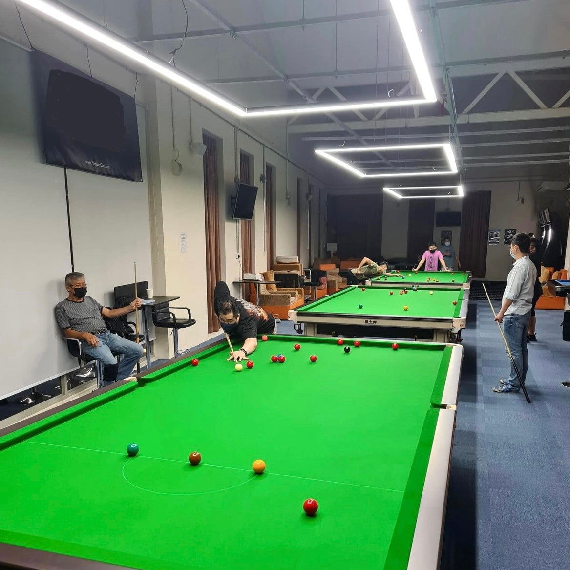 10FT Perimeter Billiard® LED Pool Table Light (Carom/Snooker)