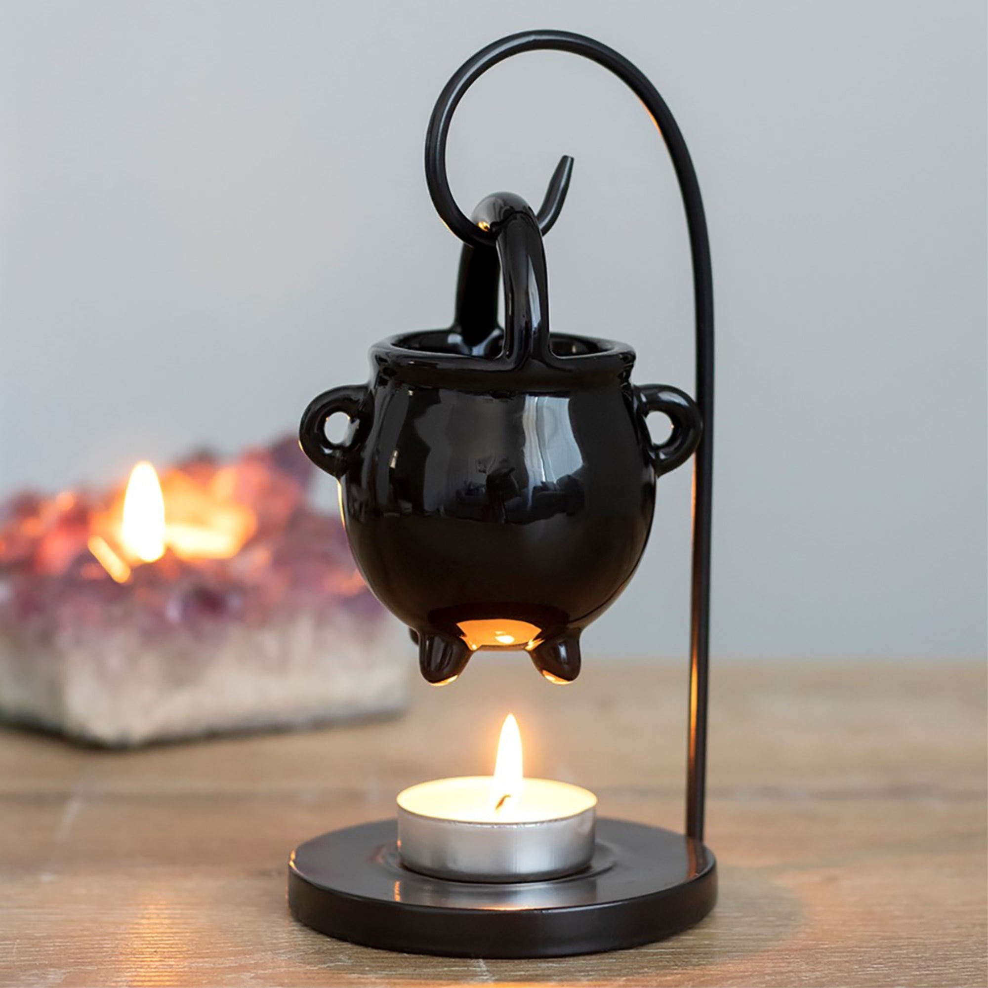 Spiral - HANGING CAULDRON - Hanging Oil Burner - Onesize