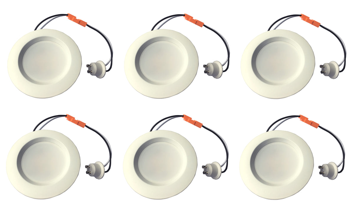 3 INCH RETROFIT, 2700K, 38, CRI90, ES, ETL, 8W, 50W EQUIVALENT, 50000HRS, LM450, DIMMABLE, INPUT VOLTAGE 120V 6 PACK