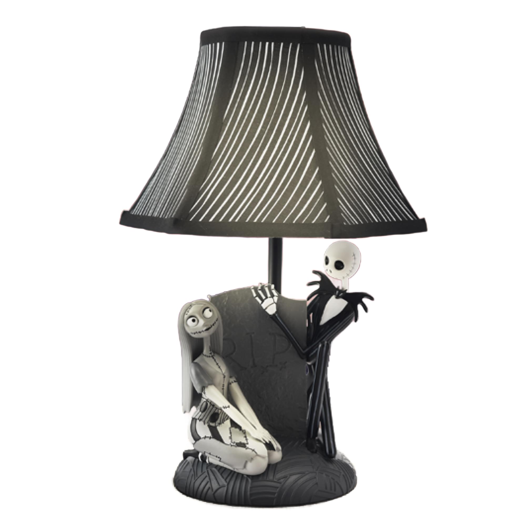 Ukonic Tim Burton'S The Nightmare Before Christmas Jack And Sally 15 Inch Table Lamp
