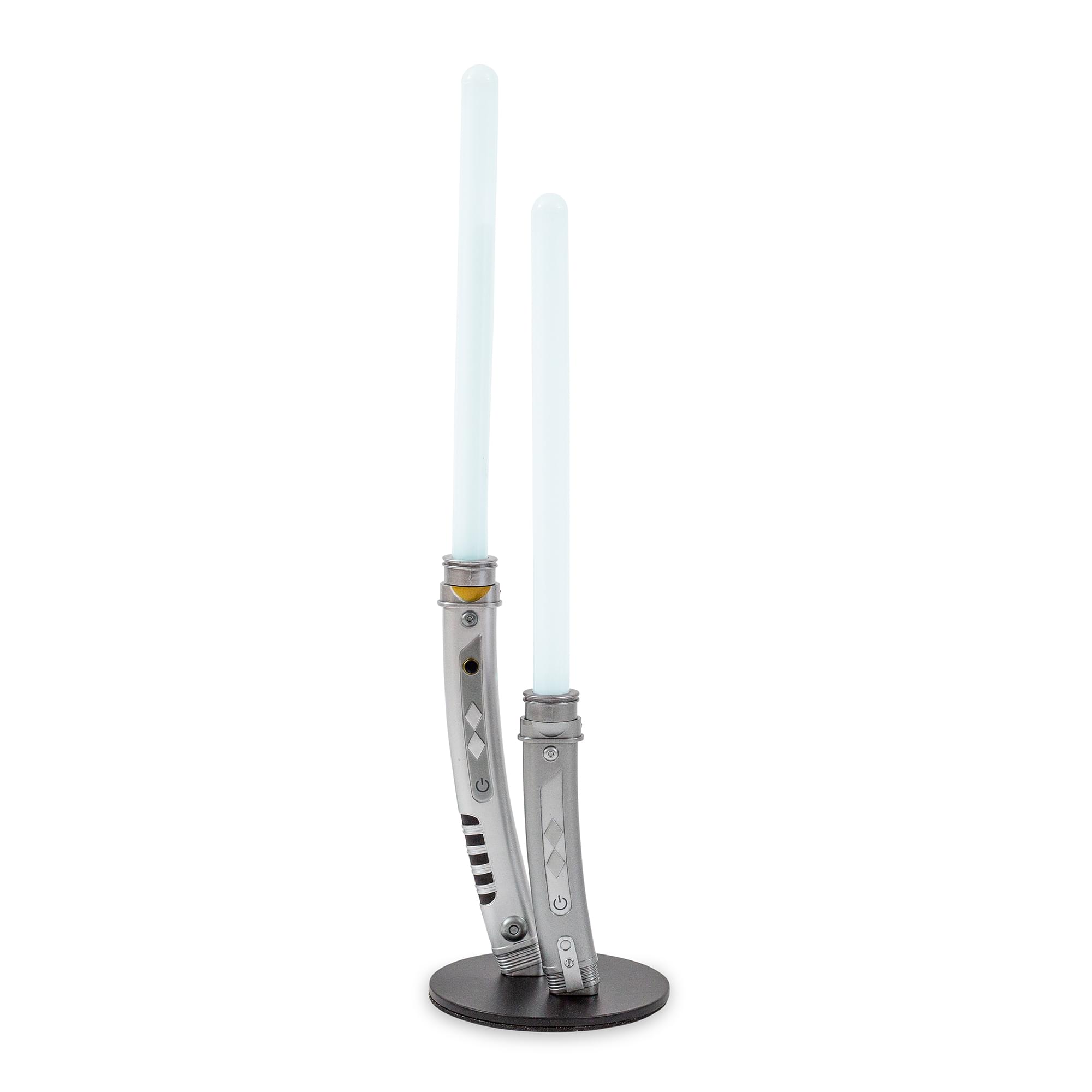 Star Wars Ahsoka Tano White Dual Lightsabers 12-Inch Mini Led Mood Light