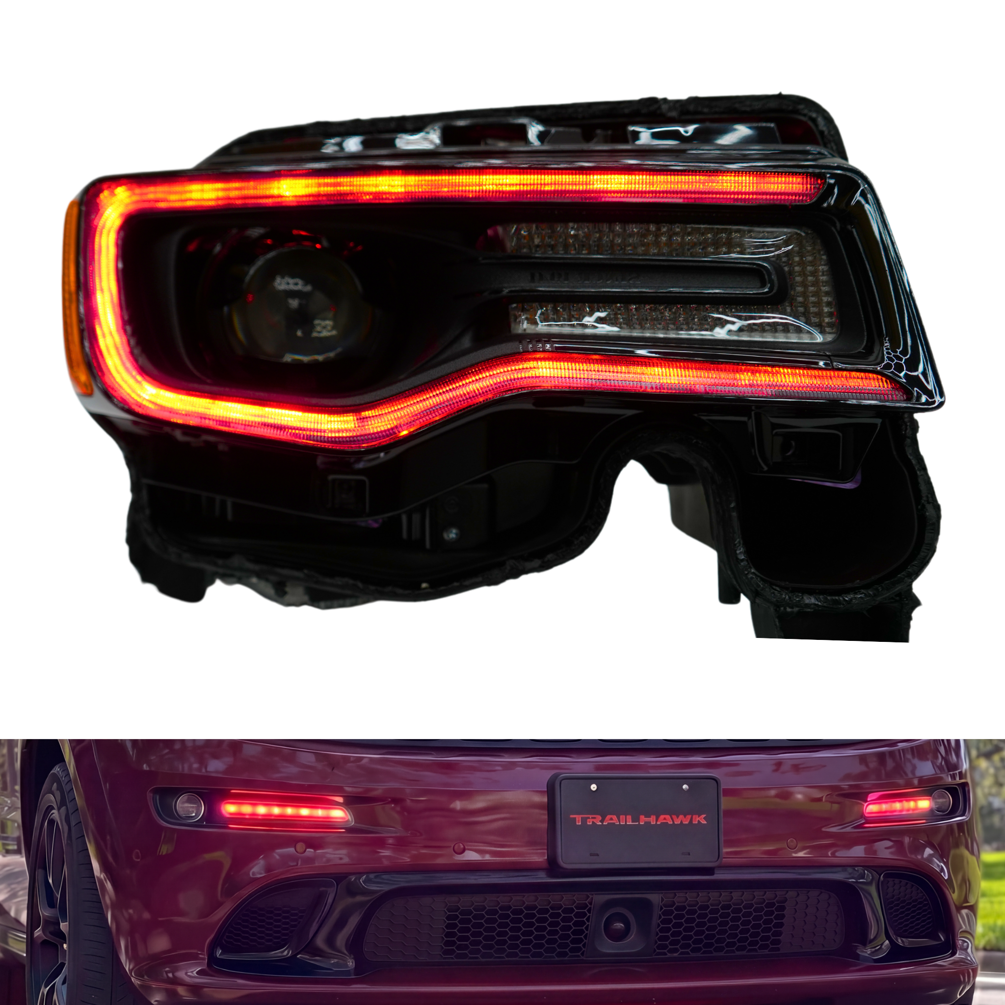 Jeep Grand Cherokee Multicolor DRL Boards (2014-2021)